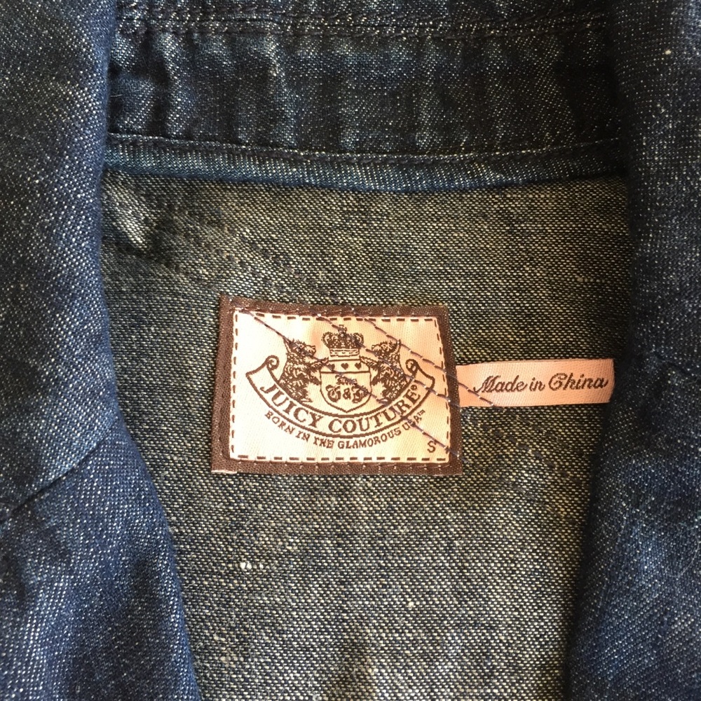 Upcycled lace patchwork boho jean jacket - Picture 10 of 15